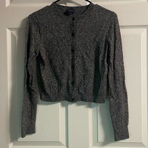 GAP Charcoal Knit Cardigan